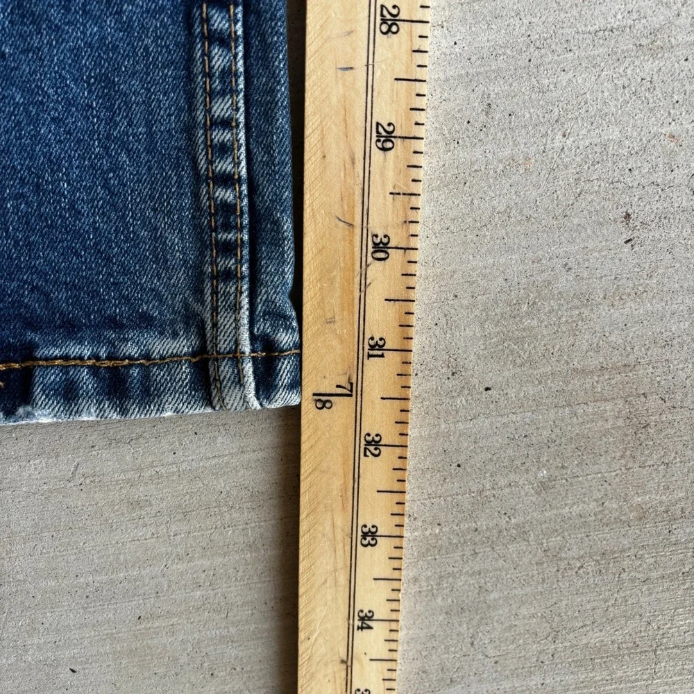 Y2K Levi's 527 Jeans Men's Size 30x32 Blue Bootcut Dark Wash Western Cowboy